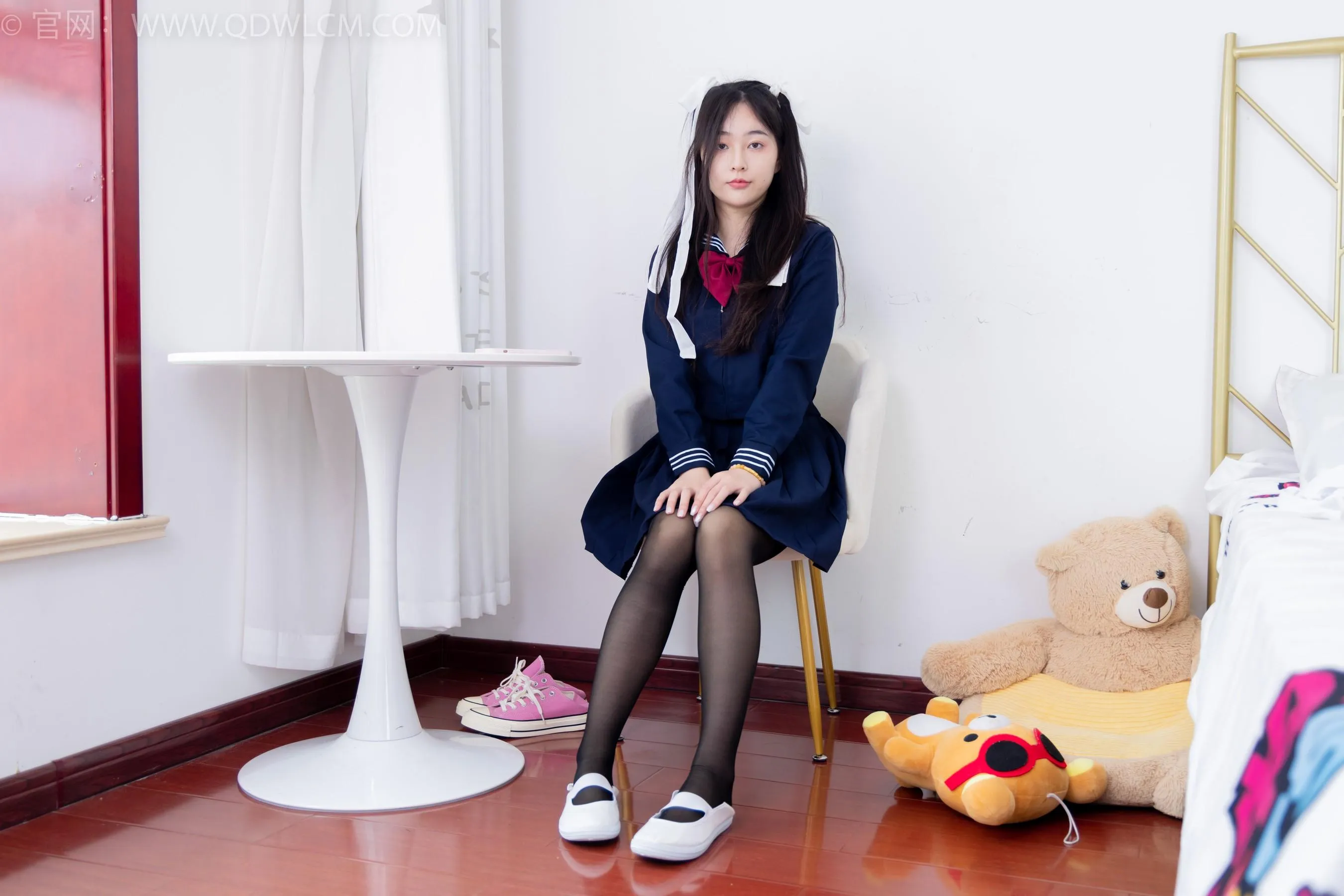 物恋传媒 NO.1544 美兔-学院少女 [151P]插图7